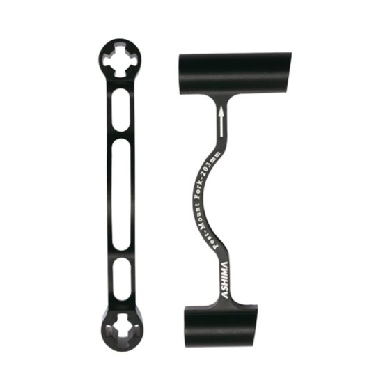 Ashima Adattatore Freno a disco anteriore 203mm post mount